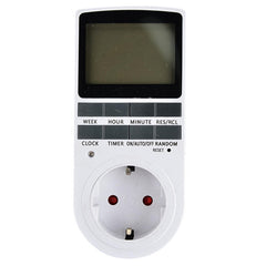Plug-in 24h Digital Electronic Timer Switch Socket Automation Programmable