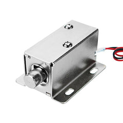12V DC 0.8A Electric Lock Assembly Solenoid Cylindrical Cabinet Door Drawer