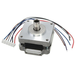 4Pcs 39MM Hollow Shaft Hybrids Stepper Motor 4 Phase 5 Wire Square 1.8 Degrees Stepper Motor
