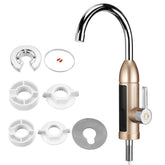 360 Electric Heater LED Faucet Tap Instant Hot Water Bathroom Kitchen Fast Heat