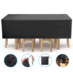 420D Oxford Fabric Furniture Cover Waterproof Dust-proof Desk Chair Protective Cover Garden Patio