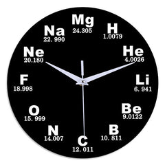 Creative Chemical Element Table Wall Clock 3D Wall Clock For Home Office Decorations