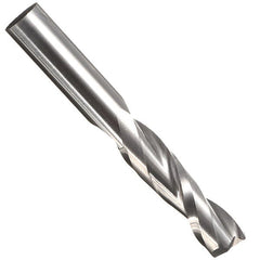 6x22mm Milling Cutter Double Flute Spiral CNC End Mill