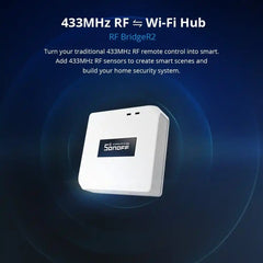 Smart 433MHz Remote to App WiFi Smart Home Automation Work for Google Home Alexa