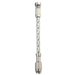 Mini Hand Drill with Chuck and 20pcs 0.3-1.6mm Straight Shank Twist Drill Bits Set