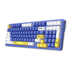 Mechanical Keyboard 97 Keys Triple Mode Connection 100% Hot Swappable RGB LED Backlit PBT Keycaps Gasket Structure Gaming Keyboard with Sky V3 Switch