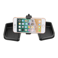 Universal 360 Degree Rotation Dashboard Phone Holder Stand with Storage Box