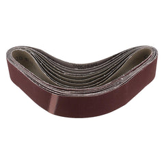 10pcs 60/120/150/240 Grit 40mm x 680mm Sanding Belt for Grinding Machine