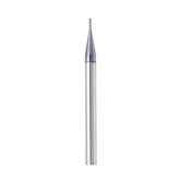 10pcs 1mm HRC55 TiAlN 2 Flutes End Mill Cutter Tungsten Carbide Milling Cutter CNC Tool