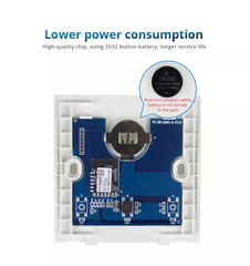 Wireless Switch Battery Wall Remote with Push Button 1 2 3 4 Gangs