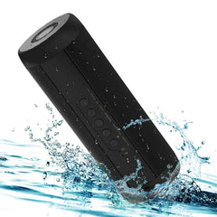 Bluetooth Speaker 6W Stereo Noise Reduction TF Card Soundbar IPX5 Waterproof Flash Light 1800mAh Power Bank Outdoor Speaker with Mic