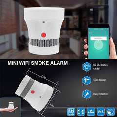 Smoke Alarm Household Low Power Fire Detector 3C Fire Smoke Alarm