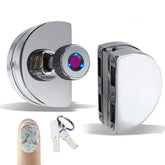 Fingerprint Lock for Glass Door Remote Control Door Lock for Office Electronic Key Lock Smart Lock IP65 Waterproof
