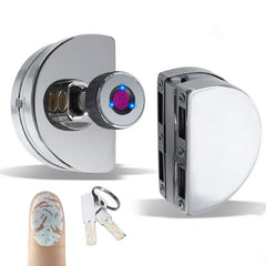 Fingerprint Lock for Glass Door Remote Control Door Lock for Office Electronic Key Lock Smart Lock IP65 Waterproof