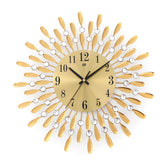 38 x 38 cm Wall Clock Hanging Silent Quartz Battery Powered Watch Home Decoration