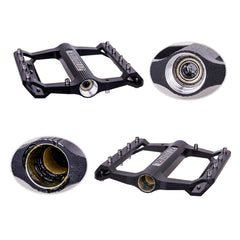 Mountain Bike Pedals Aluminum Alloy Anti-slip Perlin Bearing 1 Pair