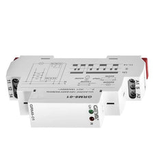 Din Rail 3 Phase SPDT Impluse Relay Electronic Step Relay Memory Latching Relay,16A AC 230V DC 12V 240V