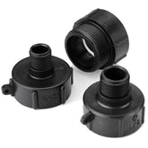 1000L Water Tank Adapter Hose Barb Coarse Thread Quick Connect to 1/2'' 3/4'' 1'' 2'' Pipe Tap Replacement Valve Fitting Parts for Home Garden