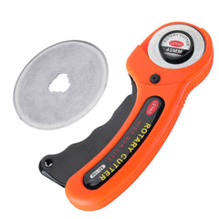 45mm Rotary Cutter Leather Cutting Tool Fabric Cutter Circular Blade DIY Sewing