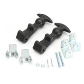 2pcs Bonnet Fastener 112mm Rubber Door Catch Rally Car Horsebox Trailer
