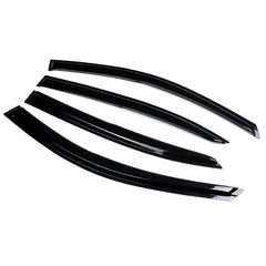 4Pcs Plastic Exterior Visor Vent Shades For Honda Accord 2008-2012 8TH Window Sun Rain Guard Deflector