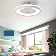 Ceiling Fan with Lighting LED Light Stepless Dimming Adjustable Wind Speed Remote Control
