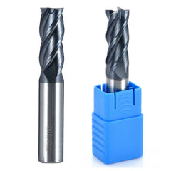 HRC45 1-12mm 4 Flutes Carbide Tungsten Steel Milling Cutter Tool