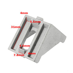 4Pcs Corner Bracket Cast Aluminum Angle Corner Joint 40x40mm