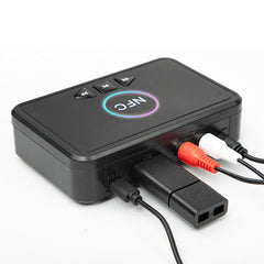 NFC Bluetooth 5.0 EDR Receiver Transmitter A2DP AVRCP BT Adapter 15m Transmission Distance