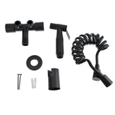 Handheld Bidet Sprayer for Toilet Stainless Steel Diaper Bidets Attachment Dual Function Shattaf with Hose