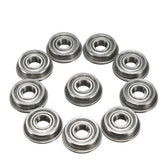 10pcs 5mmx13mmx4mm Double Shielded Flanged Ball Bearing