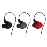 In-ear DD+BA Hybrid Hi-Fi 2Pin Earphone with Microphone Line Control
