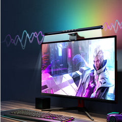 Monitor Light Bar RGB APP Control Alexa Control Asymmetric Optical Music Sync Illuminance >900Lux Monitor Accessories