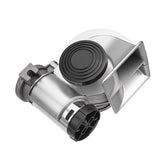 12V 139dB Electric Air Horn Dual Tone Trumpet Loud Pump with Compressor for Car Truck Motorcycle