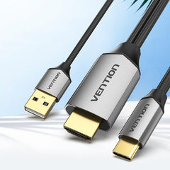 Type-C to HD Cable USB-C to HD Converter Adapter 4K Video Thunderbolt 3 for Huawei P20 Mate 10 Pro MacBook Pro Air ipads Pro