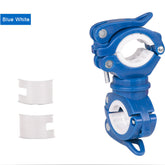360 Angle Rotation Bike Flashlight Mount Holder Clip Multifunction Light Stand Fixing Stand
