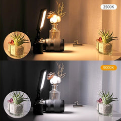 Flat Panel Light 2500K-9000K Bi-Color CRI 90+ Soft Lighting with Remote Control LED Video Lamp for Photography Live Broadcast