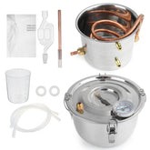 2L Alcohol Supporting Equipment Stainless Steel Distiller Pure Dew Machine