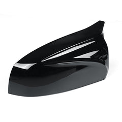 Glossy Black M Style Rear View Mirror Cap Cover Replacement Pair