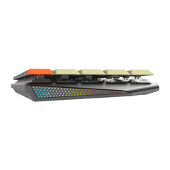 Triple Mode Gaming mechanical keyboard Low-Shaft Profile RGB Wireless Bluetooth5.0 For MAC