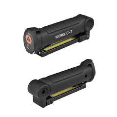 360Degree Rotation USB Rechargeable COB+LED Emergency Worklight with Magnetic Tail Flashlight