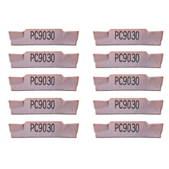10pcs 2mm Carbide Insert for MGEHR/MGIVR Grooving Cut Off Tool Holder