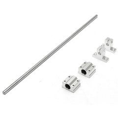 8x400mm Linear Rail Shaft with 2pcs Shaft Supports and 2pcs Linear Bearing Block