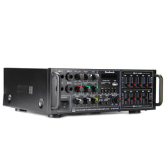 2000W Bluetooth Stereo Audio Power Amplifier Dual Channel USB SD FM FM Radio EQ with Remote Control 220V-240V for Home