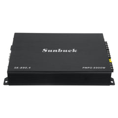 12V 8900W Car Power Amplifier 4 Channel Class Slim Subwoofer Stereo Surround