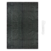 100GSM HDPE Rectangle Sun Shade Sail Anti-UV Outdoor Garden Patio Tent Sunshade Net With 5m Rope