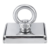 110KG Double Side Neodymium Fishing Salvage Recovery Magnet with 10M Rope for Detecting Metal Treasure