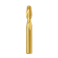 6mm Shank 2 Flute 15/17/22mm Titanium Coated Double Flute CNC End Mill Cutter