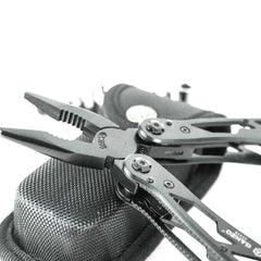24-in-1 EDC Knife Multi-tools Set Folding Pliers Knife Pocket Plier Crimper Wire Cutter For Fishing Camping Survival
