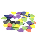 0.58/0.71/0.81/0.96/1.2/1.5mm 50pcs Colorful Guitar Picks